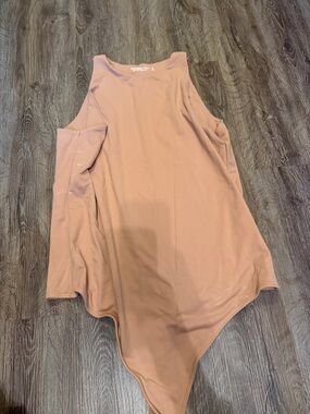 Abercrombie & Fitch Dusty Rose Sleeveless Bodysuit